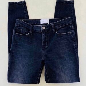Current/Elliott Women's Skinny Jeans - Dark Blue